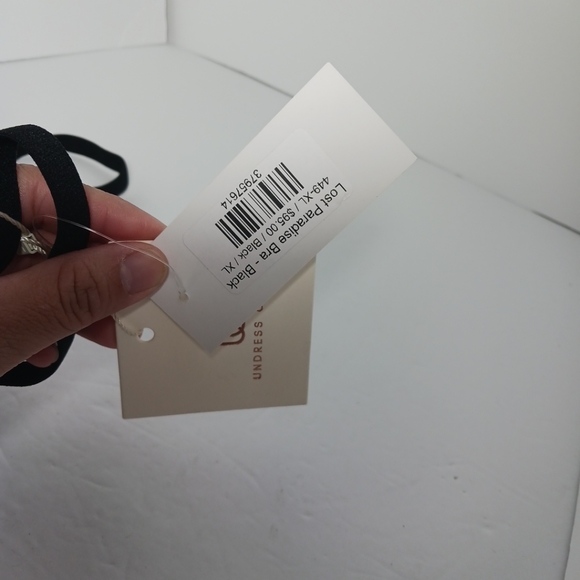 Undress Code Lost In Paradise Bra Black 36D/38C - Picture 4 of 5